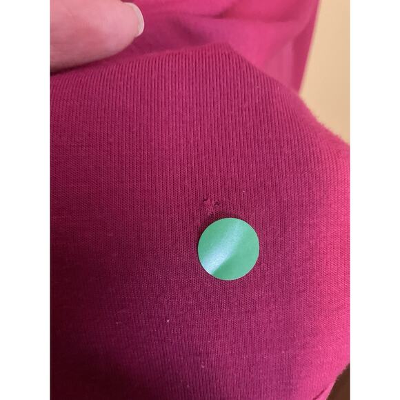 Merrell Women Size M Fuchsia Long Roll Tab Sleeve Button Up Hiking Travel Shirt - Picture 14 of 14